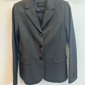 Banana Republic grey stripe jacket size 8